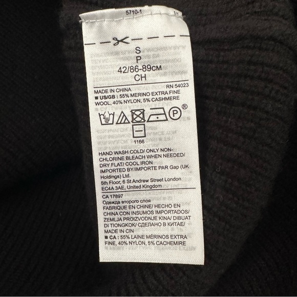 Banana Republic | Ruffle Sleeve Ribbed Knit Sweater Size S - Picture 9 of 11